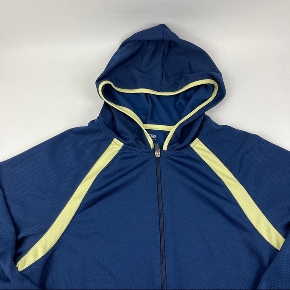 C9 Champion Jacket Womens XL Blue Tan Long Sleeve Full Zip - Picture 3 of 8